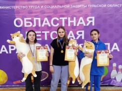 Дети-инвалиды МО г.Новомосковск в Туле на XXI областном спортивном празднике